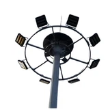 Endüstriyel alanlarda güneş enerjili yüksek direk direği kullanılabilir mi?